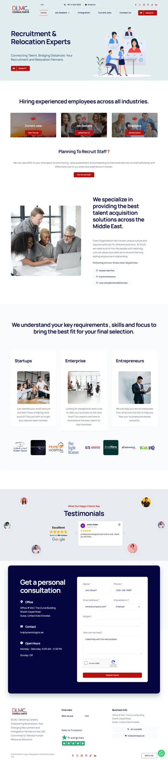 Dynamiclogics full page design