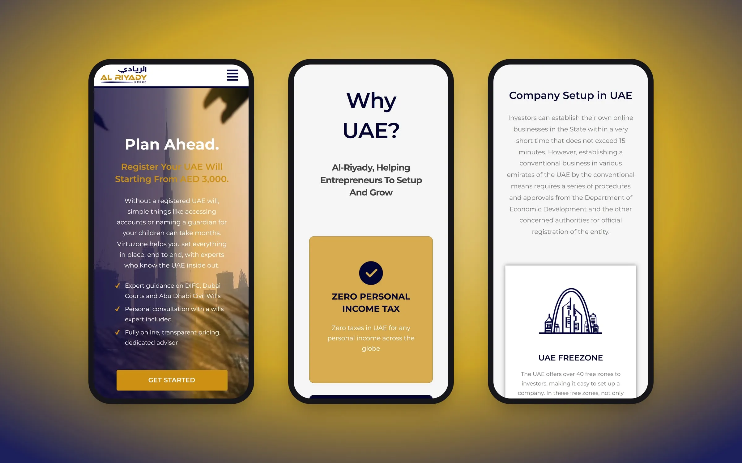 Alriyady Web Design screenshot 5