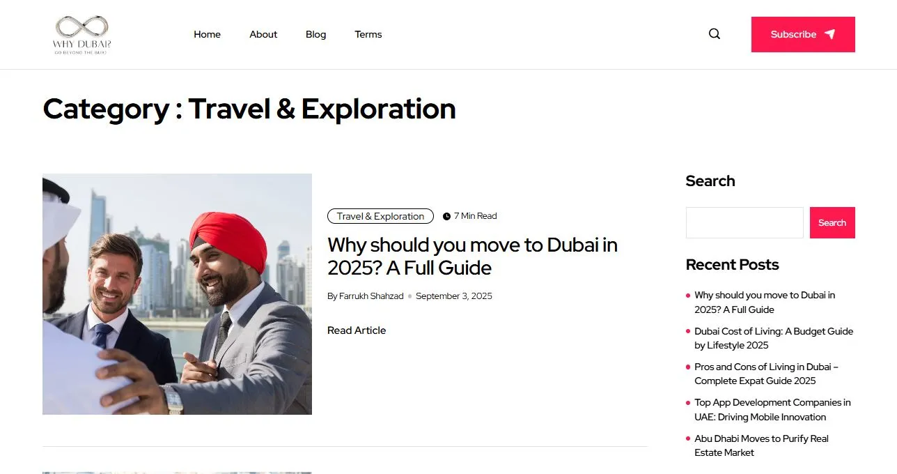Why Dubai? screenshot 3