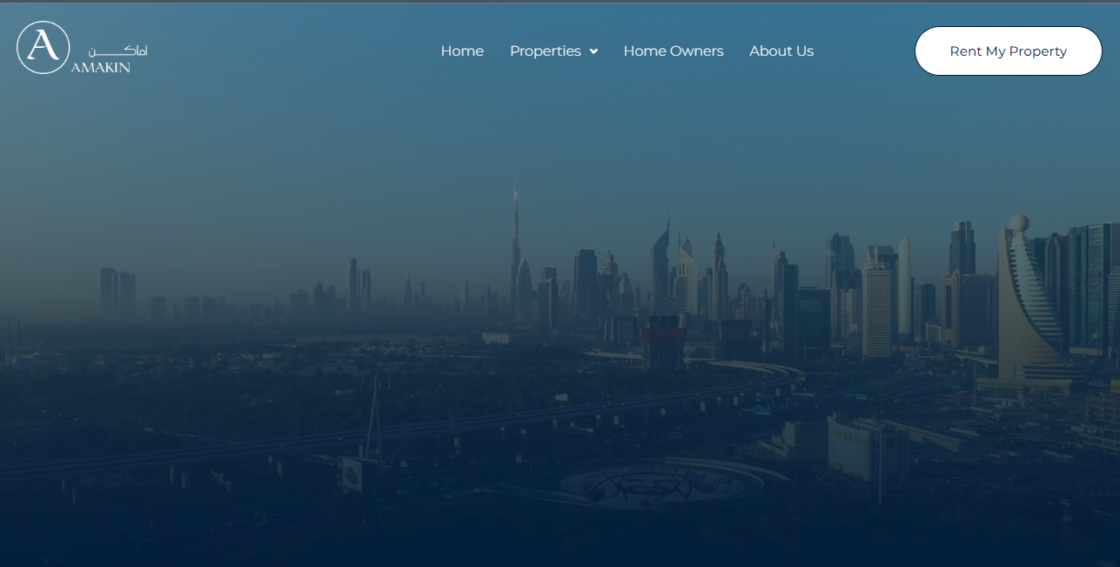 Amakin Homes Website Design